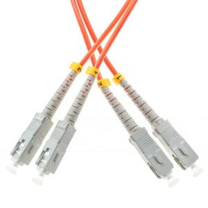 PATCHCORD ŚWIATŁOWODOWY MM SC/UPC-SC/UPC DUPLEX OM2 2m