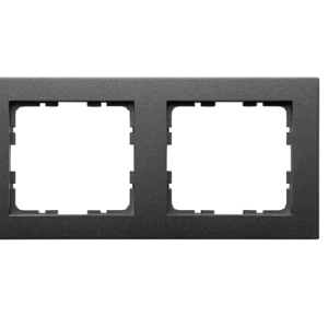 07052025681ba3dfab483.png GVS Ramka 2-polowa grafit mat. System 55 do sensorów KNX