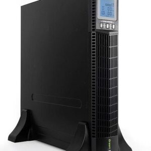 UPS ZASILACZ AWARYJNY Green Cell 1000VA 900W DO SZAFY RACK RTII Z WYŚWIETLACZEM LCD UPS13