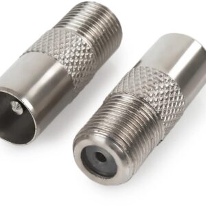 2607202568845647dc897.jpeg Gniazdo F / Wtyk TV Spacetronik - 1szt.