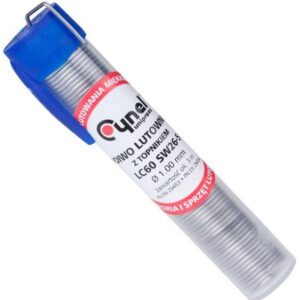 CYNA LUTOWNICZA CYNEL FIOLKA 16G 1MM Sn60Pb40 SW26