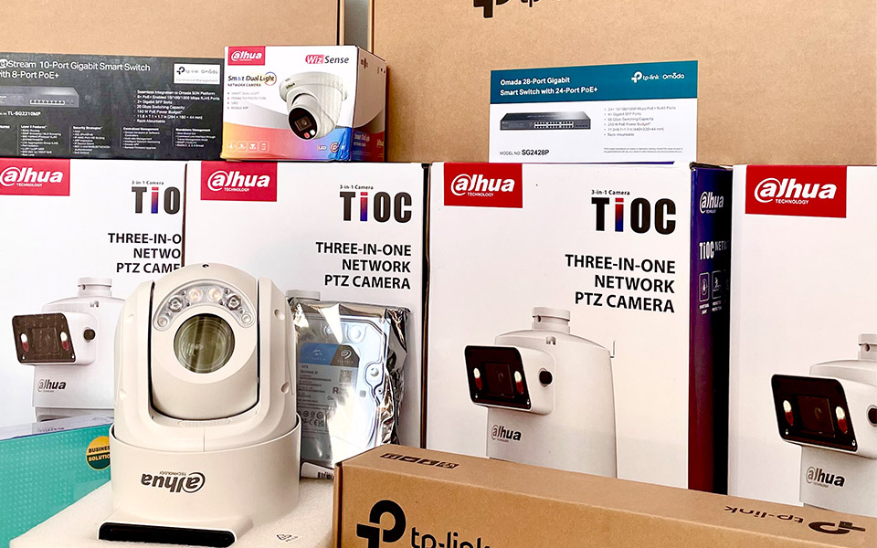 Montaż monitoringu w Jabłonnie — kamery IP na posesji